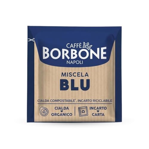 Caffè Borbone Espresso Paper Pods, Blue Blend, Balanced and Full-Bodied, Medium Roast ESE Pods, Authentic Italian Espresso - 150 Count