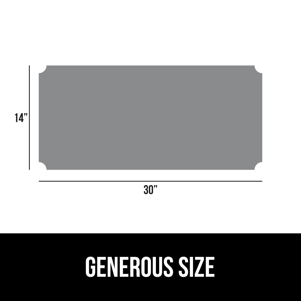 GORILLA GRIP ShelfGuard Wire Shelf Liner Compatible with Amazon Basics Shelving Unit, Set of 4 Waterproof Liners for Organizing Metal Rack Shelves, Kitchen Cabinets, Cupboard, Pantry, 14x36 Clear