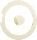 Ganiza Glass Lid with Heat Resistant Silicone Rim, Fits 8" Diameter Cookware