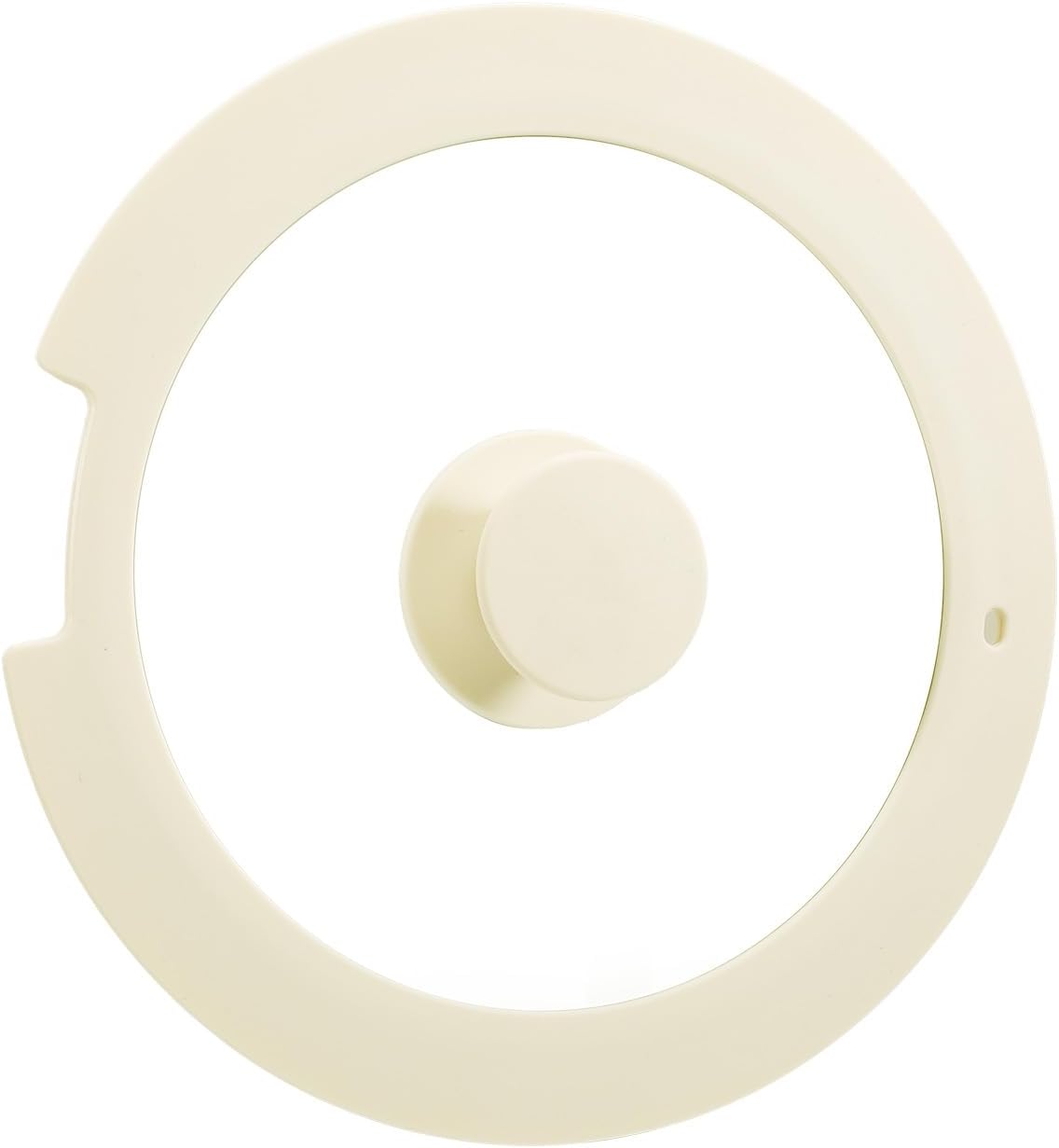 Ganiza Glass Lid with Heat Resistant Silicone Rim, Fits 8" Diameter Cookware
