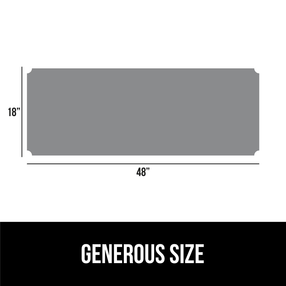 GORILLA GRIP ShelfGuard Wire Shelf Liner Compatible with Amazon Basics Shelving Unit, Set of 4 Waterproof Liners for Organizing Metal Rack Shelves, Kitchen Cabinets, Cupboard, Pantry, 14x36 Clear