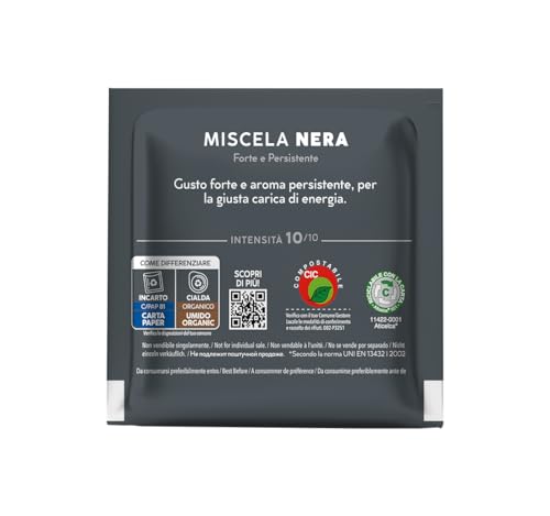 Caffè Borbone Espresso Paper Pods, Blue Blend, Balanced and Full-Bodied, Medium Roast ESE Pods, Authentic Italian Espresso - 150 Count