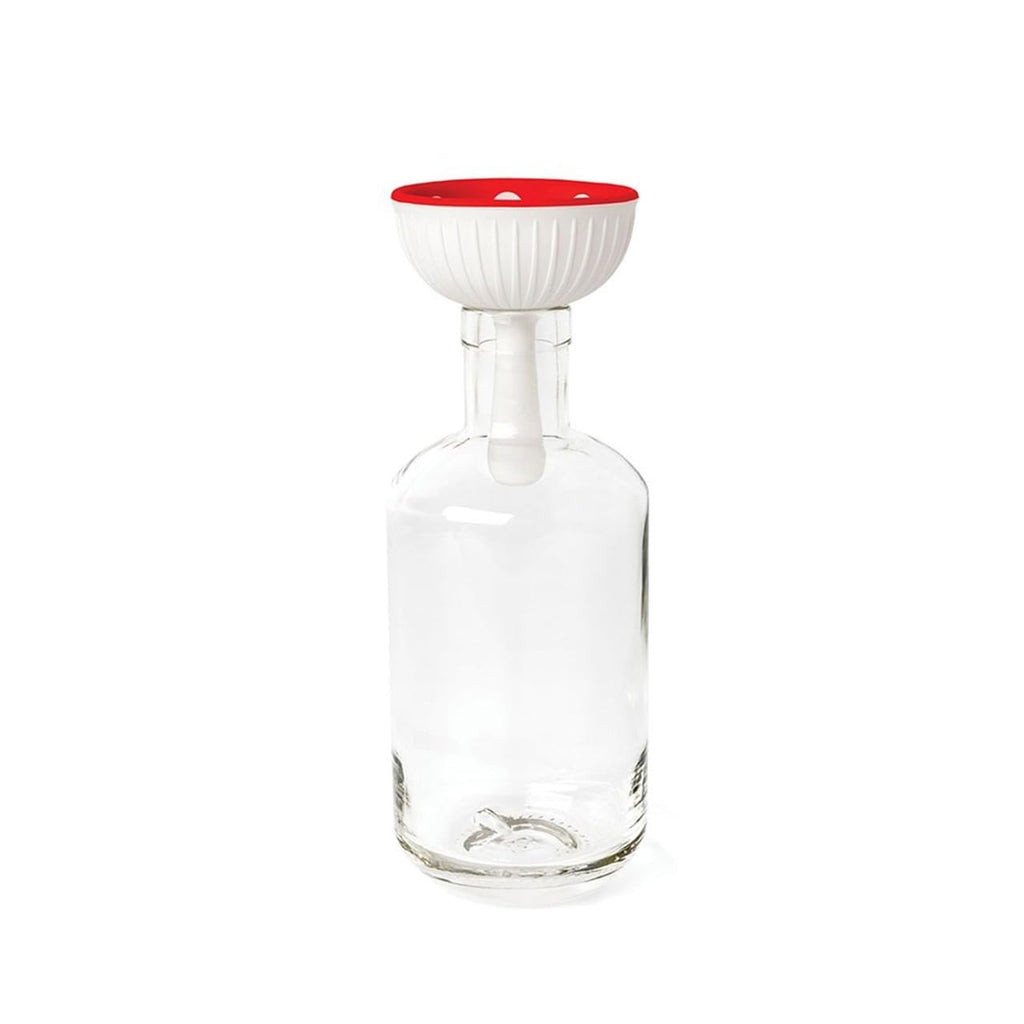 OTOTO Mushroom - Foldable Small Kitchen Funnel with Wide Mouth for Jars. Bottle Liquid Transfer - Silicone, 100% Food Safe, BPA Free, Dishwasher Safe
