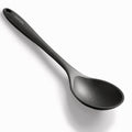 Silicone Spoons for Cooking - Extra Large Kitchen Spoons for Mixing, Serving, & Stirring - 600°F Heat-Resistant Non Stick Utensils Ladle & Skimmer- Dishwasher Safe, Black
