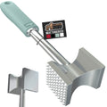 GORILLA GRIP BPA-Free Patented Dual-Sided Meat Tenderizer Tool, Soft Comfortable Handle, Heavy Duty Kitchen Mallet for Steak, Beef, Cutlets, Commercial Grade Chicken Pounder, Dishwasher Safe, Black