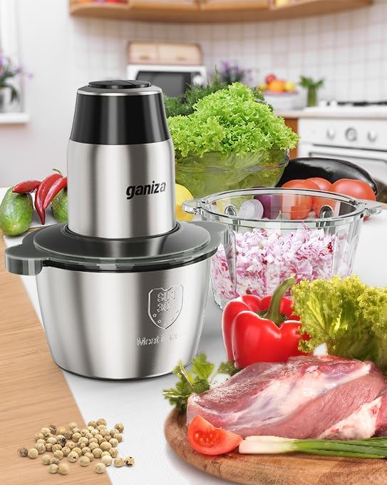 Plastic Cover Compatible with Ganiza GC10 & GC10-S Food Processor, Suitable for GC10 & GC10-S 8 Cup Glass Bowl & 8 Cup Stainless Steel Bowl,1PCS