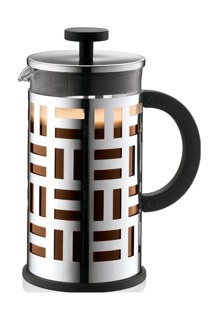 Bodum 34oz Pour Over Coffee Maker, High-Heat Borosilicate Glass with Reusable Stainless Steel Filter and Cork Grip - Made in Portugal