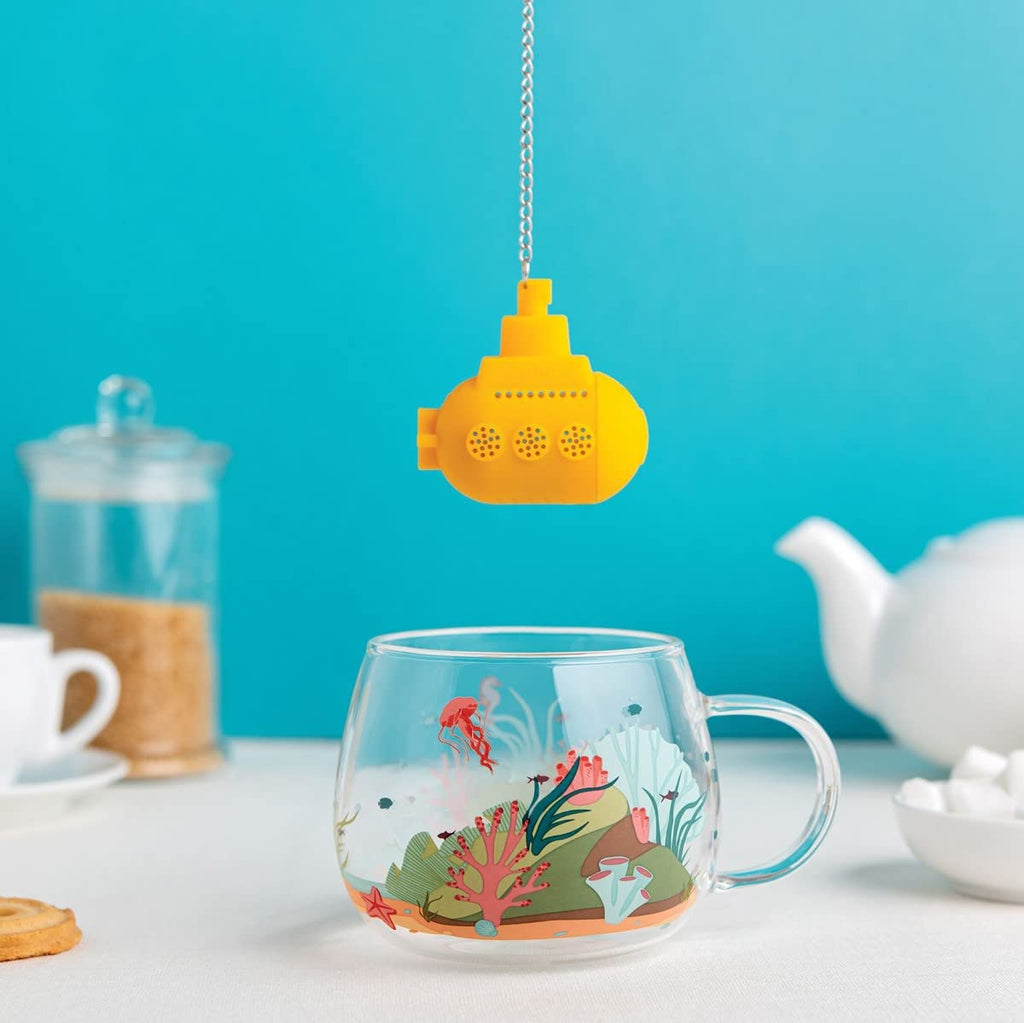 Cute Tea Infuser by OTOTO - Loose Leaf Tea Steeper, Tea Accessories, Tea Diffusers, Tea Infuser for Loose Leaf Tea, Tea Strainers, Cute Gifts, Tea Gift Set, Kitchen Gifts, Cooking Gadgets