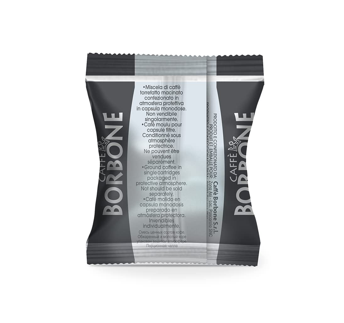 Caffè Borbone Blue Blend Nespresso Compatible Espresso Coffee Pods, 100 Count Espresso Pods