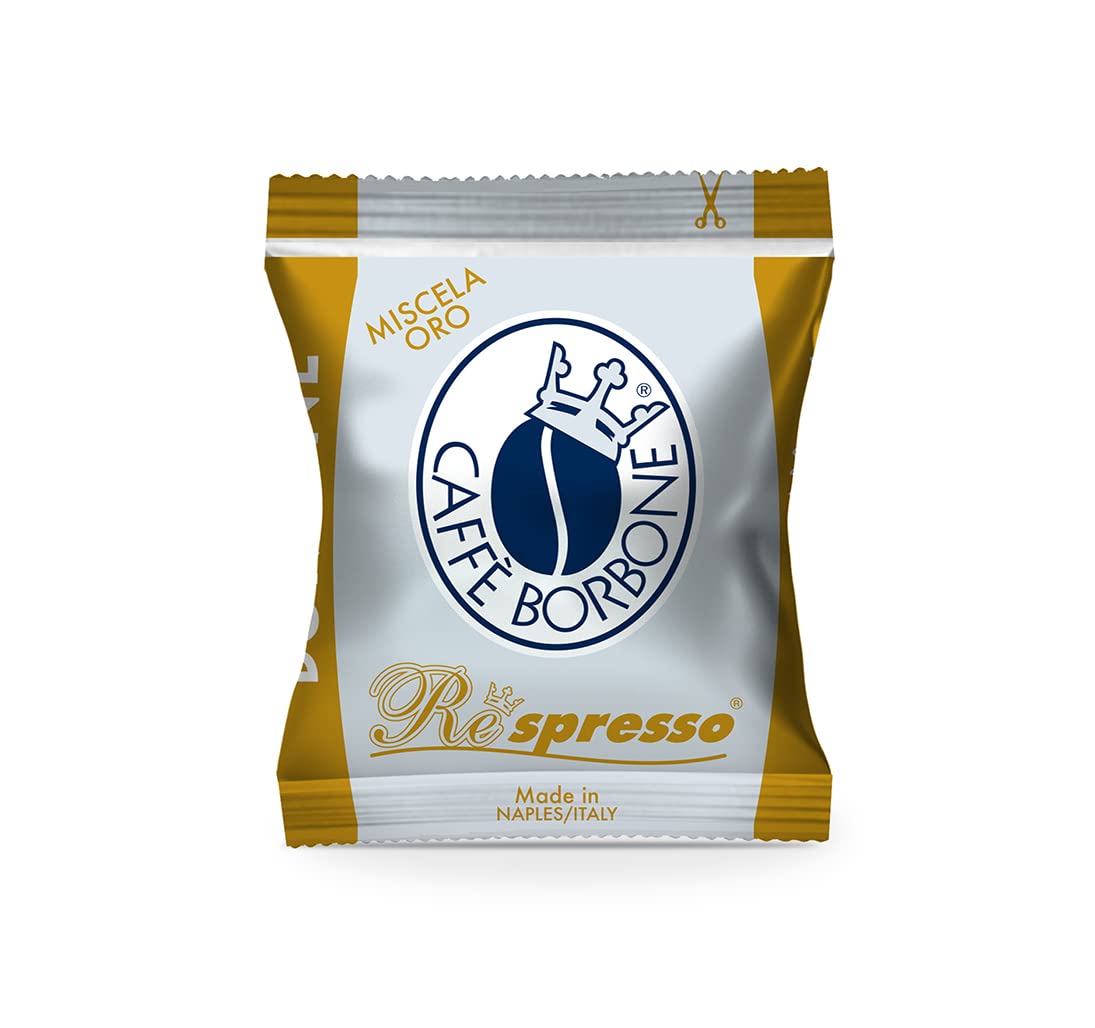 Caffè Borbone Blue Blend Nespresso Compatible Espresso Coffee Pods, 100 Count Espresso Pods