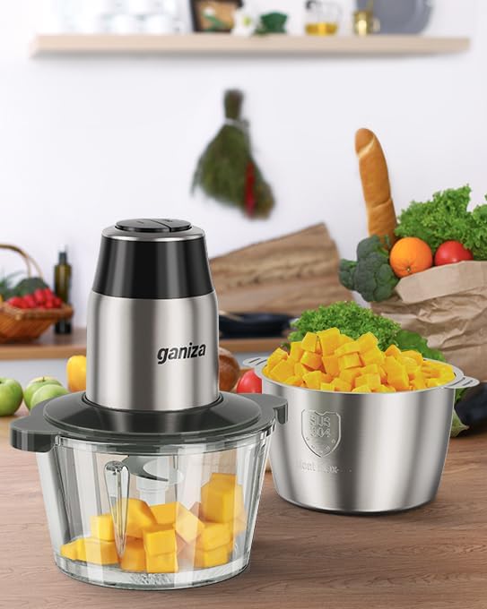 Plastic Cover Compatible with Ganiza GC10 & GC10-S Food Processor, Suitable for GC10 & GC10-S 8 Cup Glass Bowl & 8 Cup Stainless Steel Bowl,1PCS