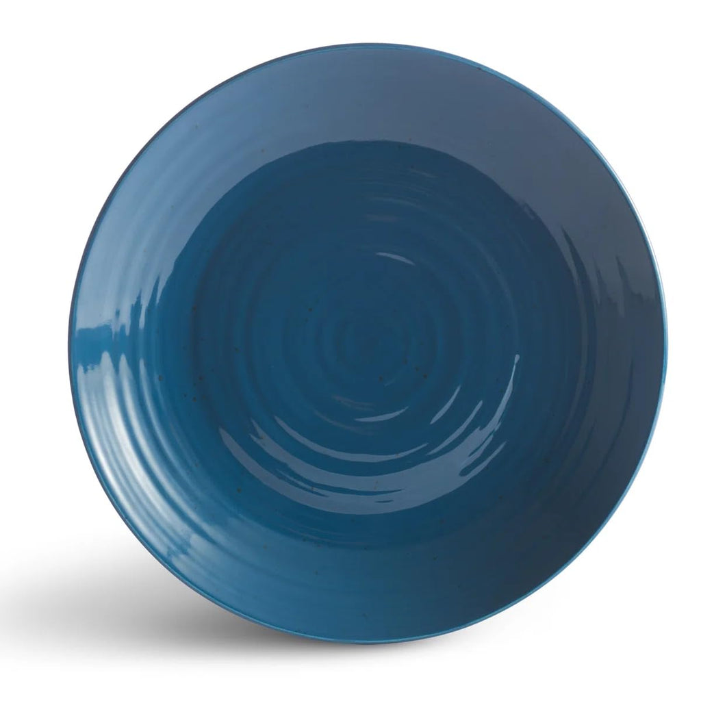 Sango Siterra Painter's Palette 16-Piece Stoneware Dinnerware Set - Service for 4, Ceramic Plates and Bowls Sets, Chip Resistant, Rustic Dishware, Microwave & Dishwasher Safe Kitchen Dishes