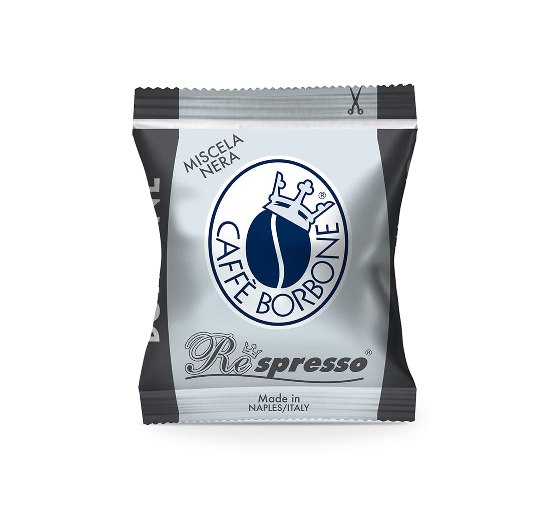 Caffè Borbone Blue Blend Nespresso Compatible Espresso Coffee Pods, 100 Count Espresso Pods