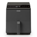 Cosori 9-in-1 TurboBlaze Air Fryer 6 Qt, PFAS-Free Ceramic Coating, 90°–450°F, Precise Heating for Even Results, Air Fry, Roast, Bake, Broil, Dry, Frozen, Proof, Reheat, Keep Warm, 120V, Dark Gray
