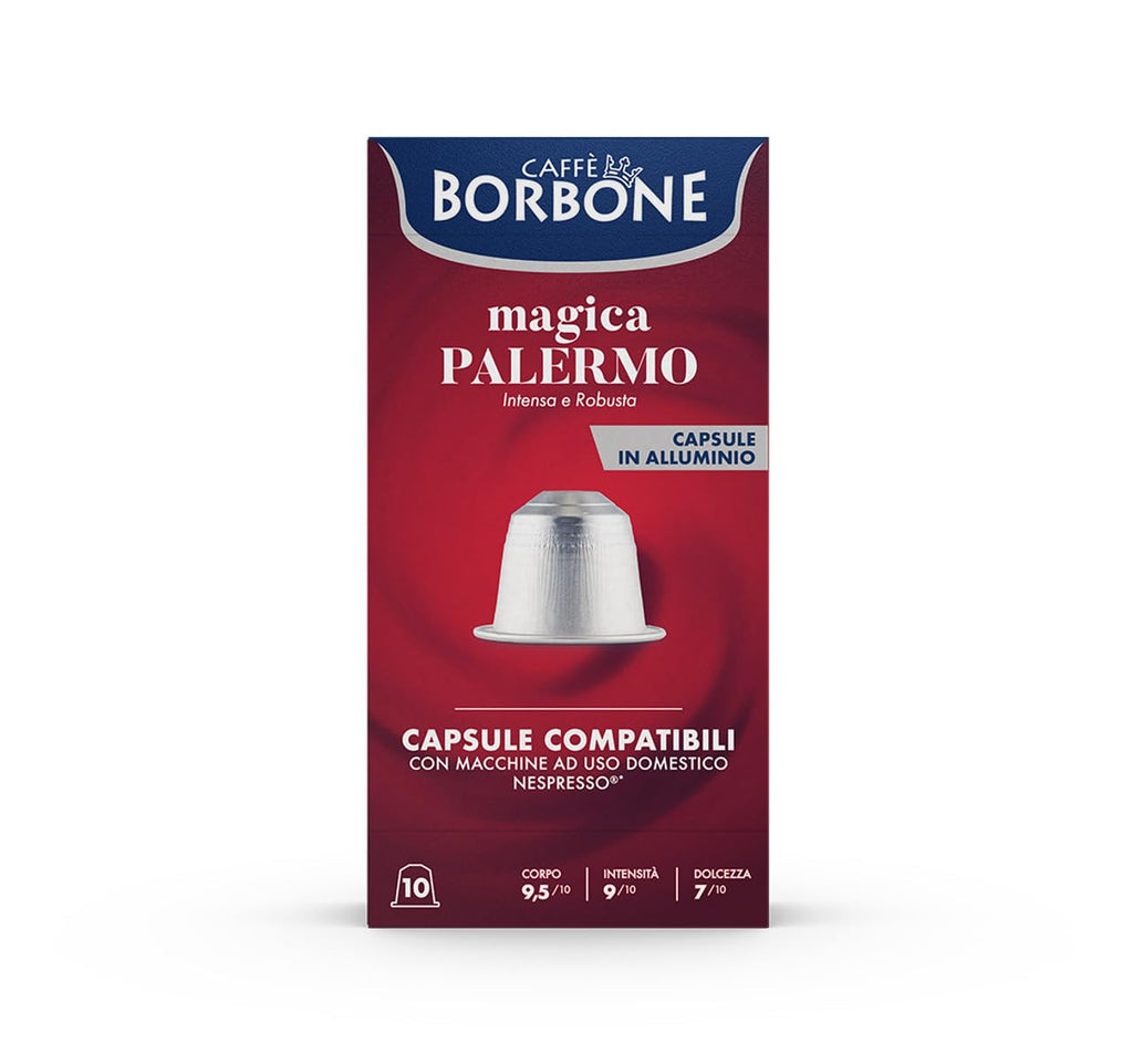 Caffè Borbone Espresso Intenso Aluminum Capsules Compatible with Nespresso Original Machines, Dark Roast, 100 Count