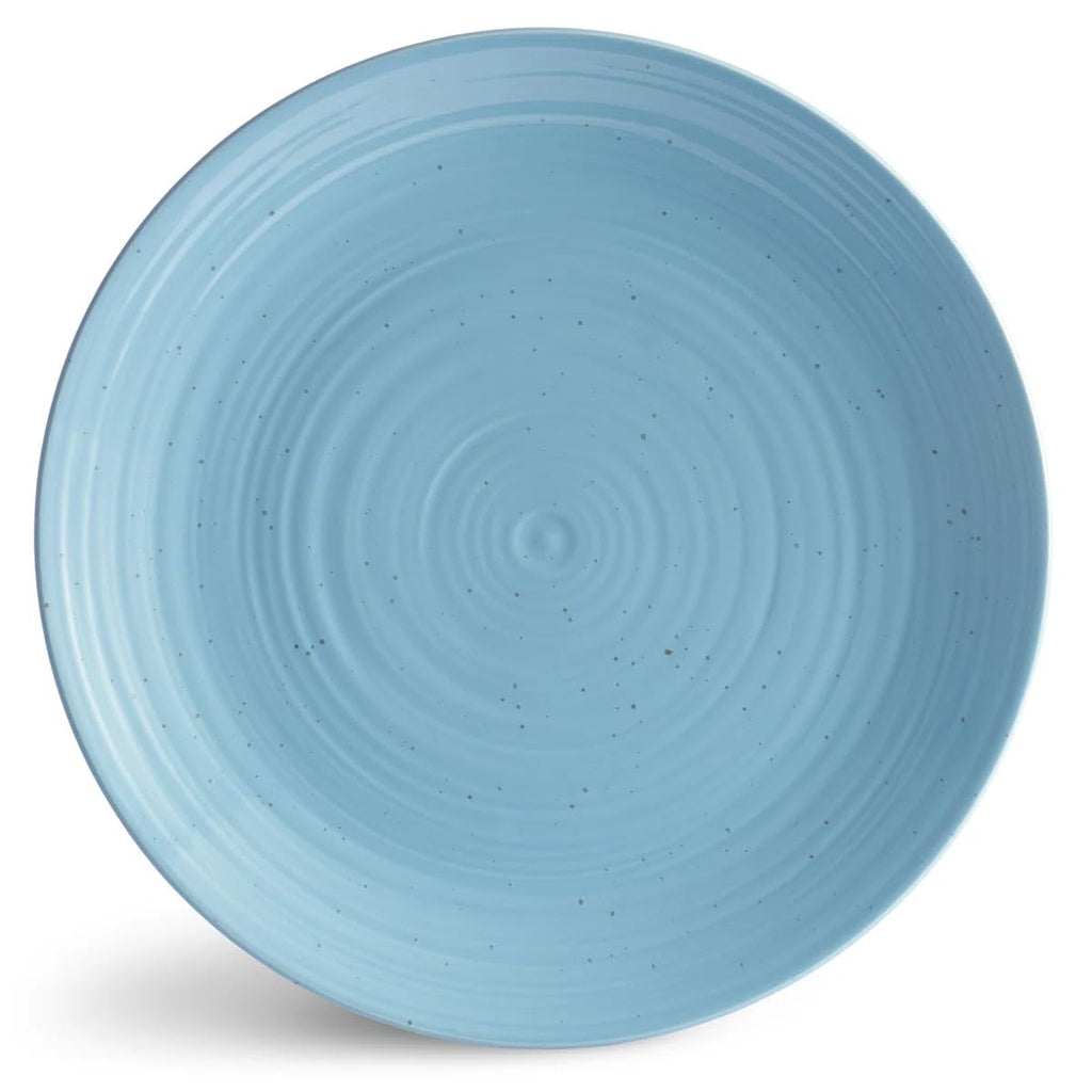Sango Siterra Painter's Palette 16-Piece Stoneware Dinnerware Set - Service for 4, Ceramic Plates and Bowls Sets, Chip Resistant, Rustic Dishware, Microwave & Dishwasher Safe Kitchen Dishes
