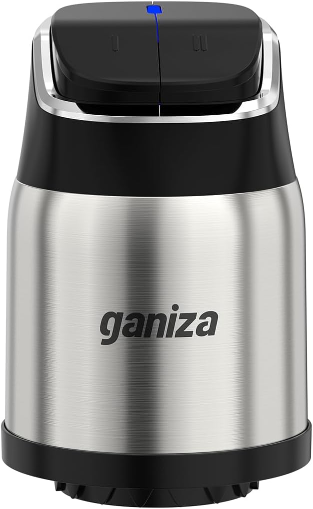 Ganiza Electronic Part of Food Processor, Powerful Pure-Copper Motor, Black&Silver, GC10-S