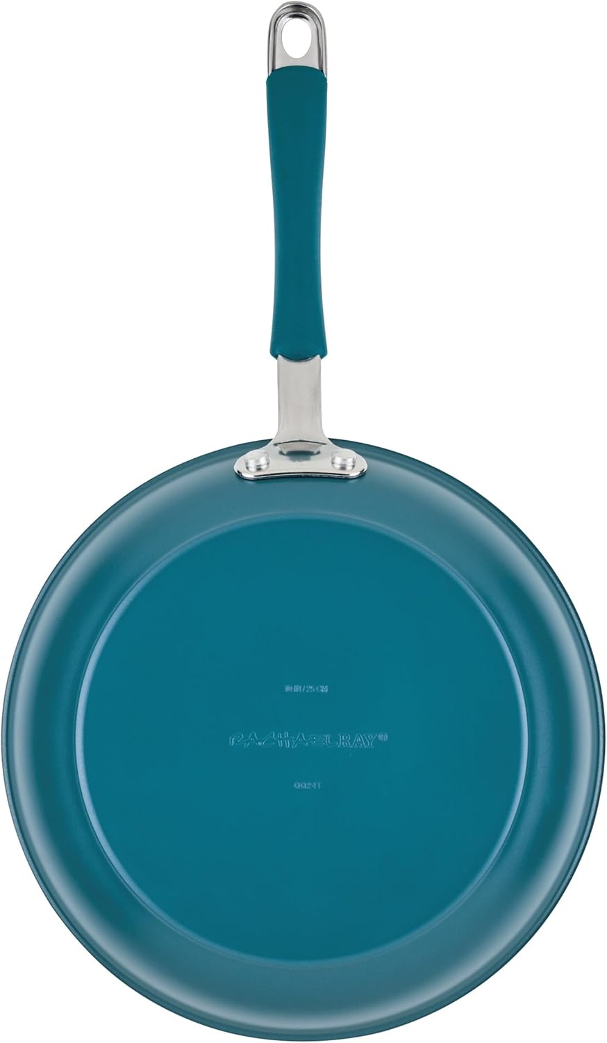 Rachael Ray - 16802 Rachael Ray Cucina Nonstick Cookware Pots and Pans Set, 12 Piece, Sea Salt Gray
