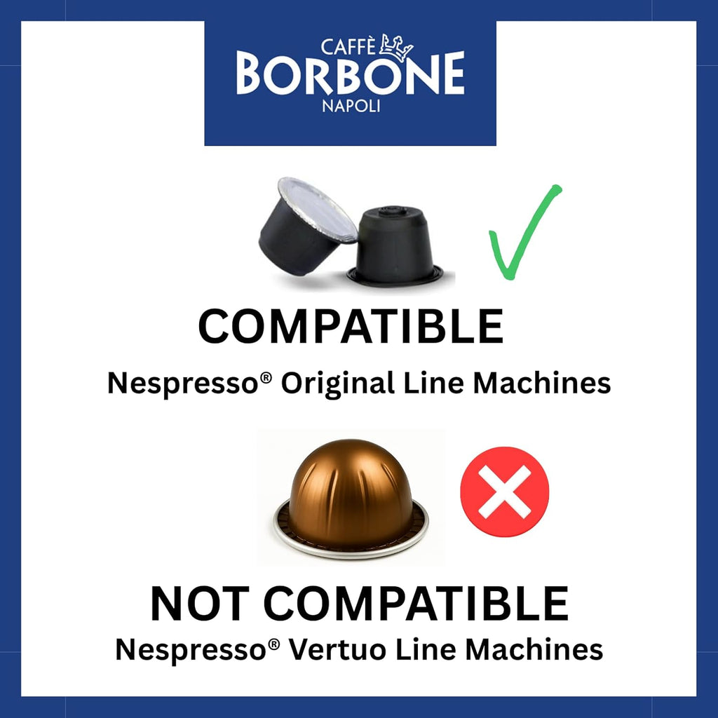 Caffè Borbone's Ginger & Lemon Herbal Tea Capsules, Compatible with Nespresso® Original Line. (6 Packs of 10)