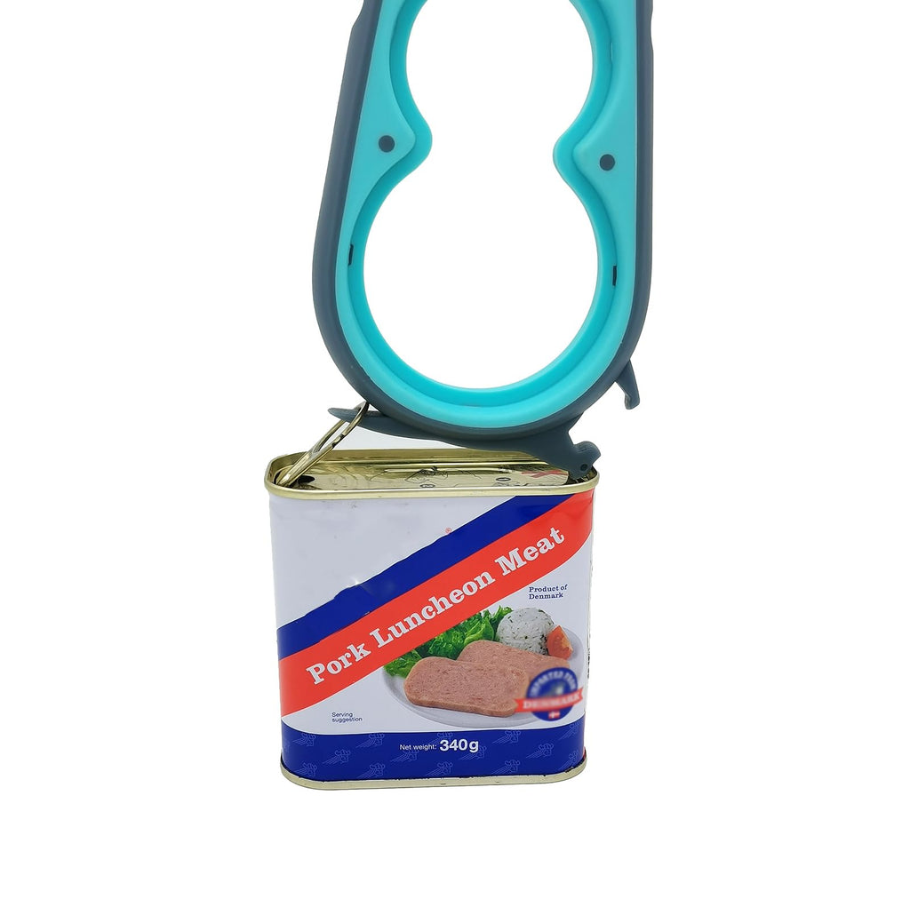 Otstar 6-in-1 Jar Opener & Bottle Opener Set for Weak Hands - Multi-Function Kitchen Opener Tool for Seniors with Arthritis, Elderly - Includes Jar Lid Gripper Pad, Corkscrew Opener