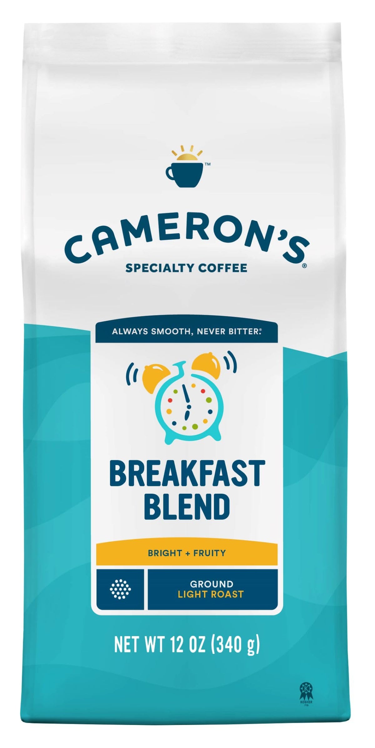 Cameron's Coffee Roasted Ground Coffee Bag, Dark Chocolate Mocha, Smooth Flavored Coffee, Sustainable, Small-batch Roasted, 28 Ounce (Pack of 1)