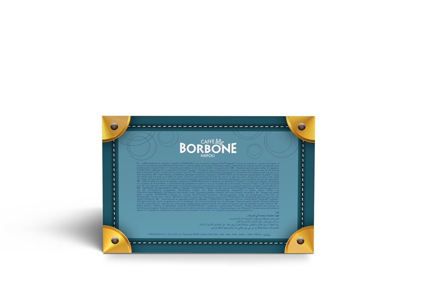Caffè Borbone Red Blend Medium Roast 100 Capsules Compatible with Lavazza®* Blue®* and Lavazza®* in Black®* Machines