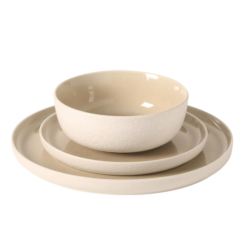 Gibson Elite Soho Lounge Square 16-Piece Dinnerware Set, Service for 4, Reactive Glaze Stoneware Plates and Bowls, Modern Dishes, Microwave & Dishwasher Safe – Red and Black