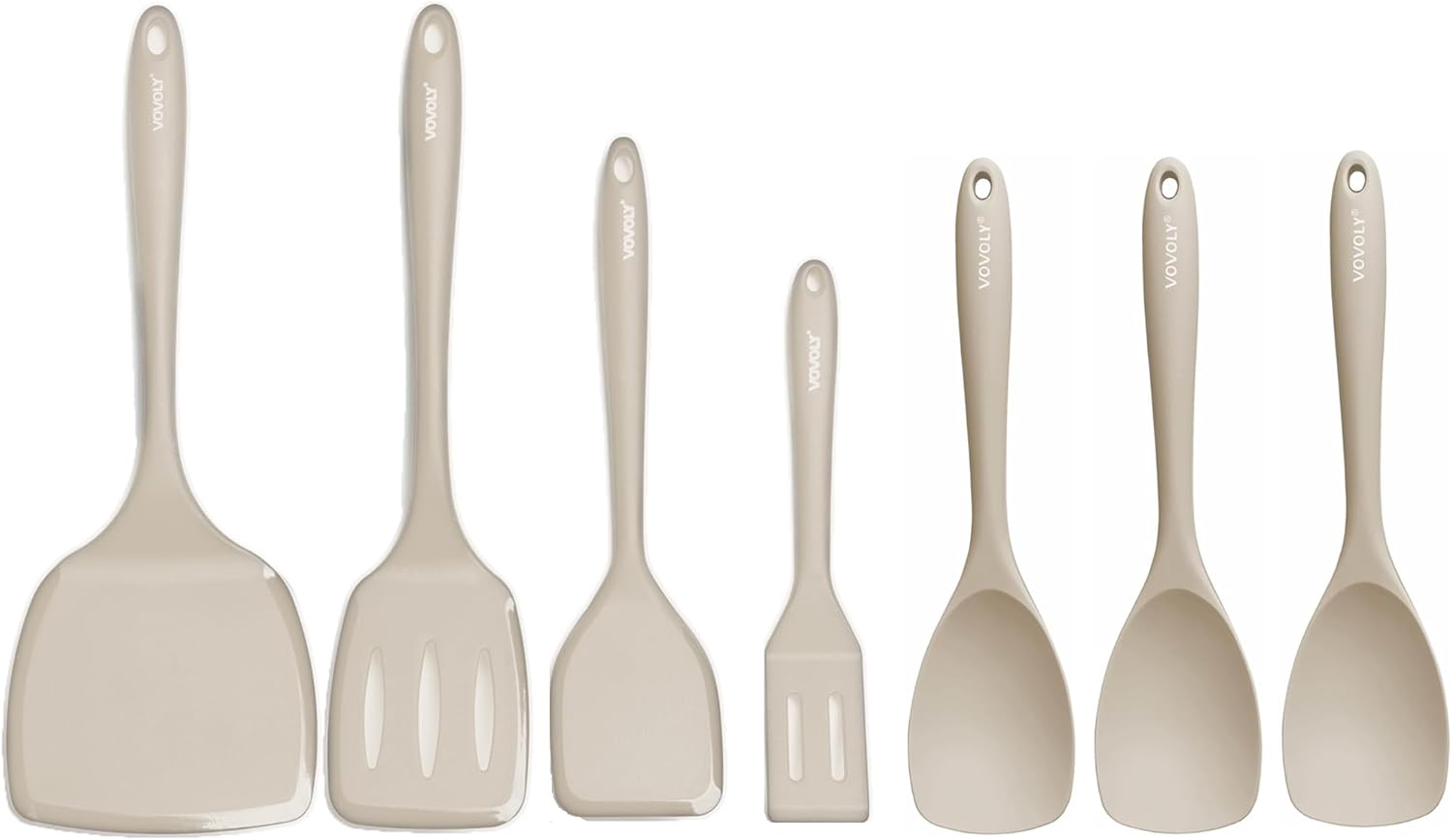 Silicone Spatula and Spoon Bundle,Spatulas Silicone Heat Resistant,Kitchen Utensils for Kitchen