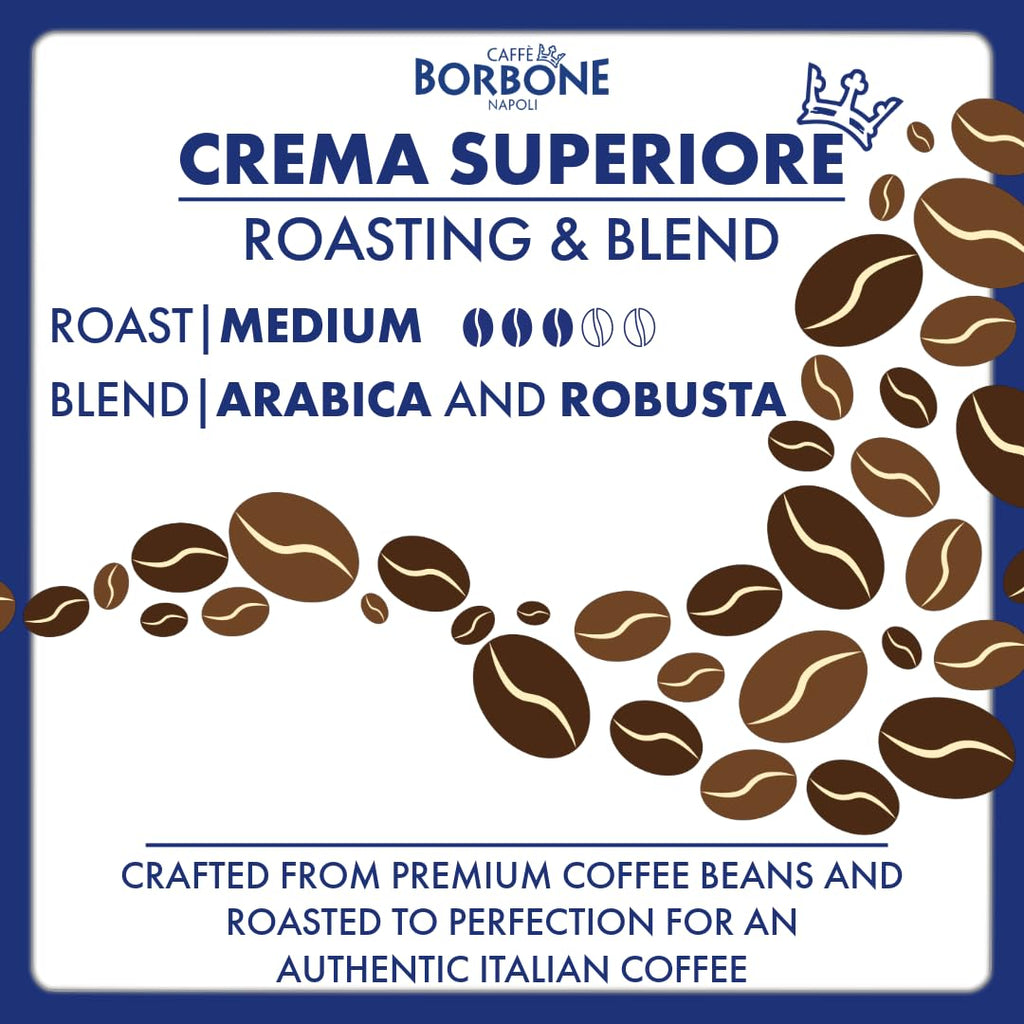 Caffè Borbone Espresso Intenso Aluminum Capsules Compatible with Nespresso Original Machines, Dark Roast, 100 Count