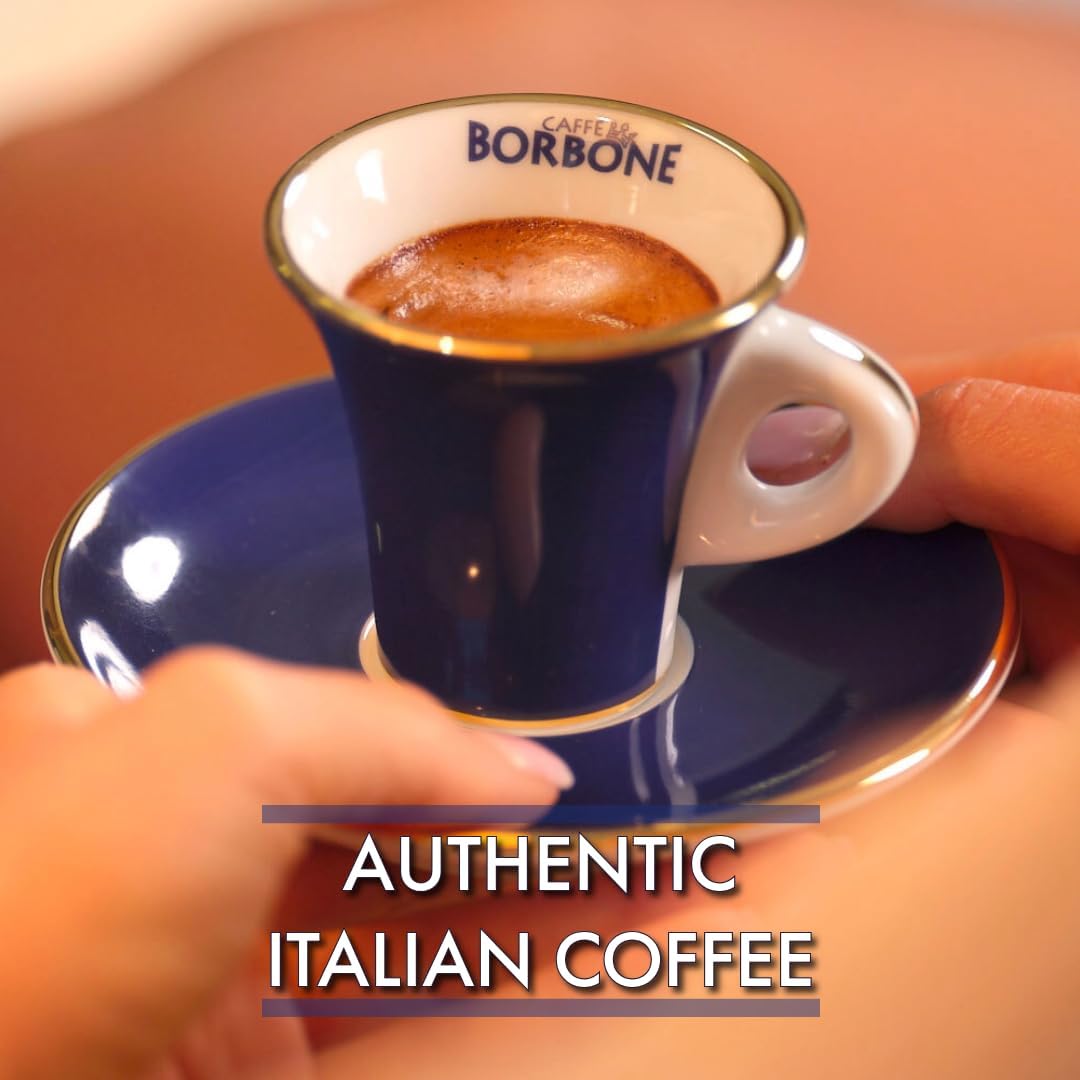 Caffè Borbone Espresso Paper Pods, Blue Blend, Balanced and Full-Bodied, Medium Roast ESE Pods, Authentic Italian Espresso - 150 Count