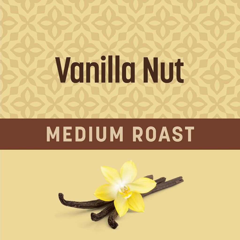 Don Francisco's Vanilla Nut Ground Coffee, Medium Roast, 20 OZ Bag