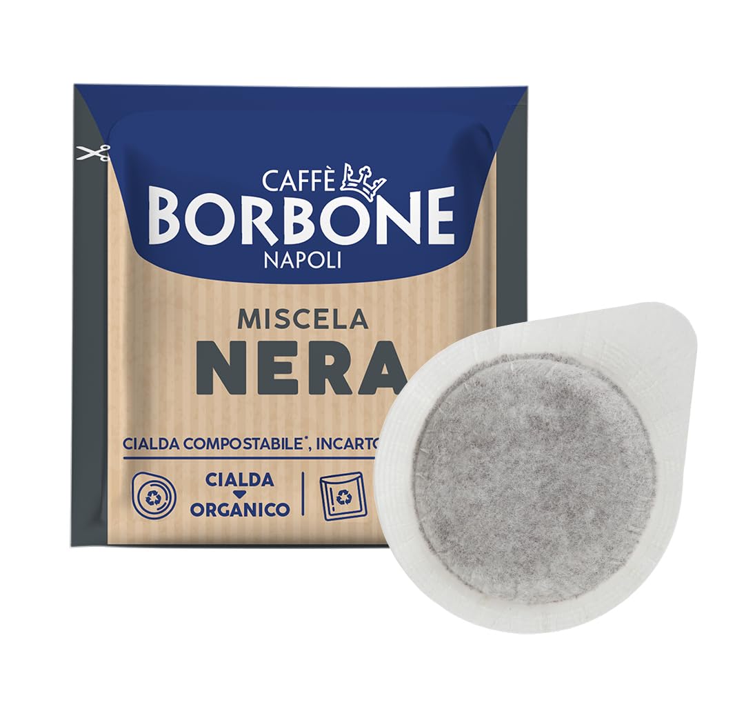 Caffè Borbone Espresso Paper Pods, Blue Blend, Balanced and Full-Bodied, Medium Roast ESE Pods, Authentic Italian Espresso - 150 Count