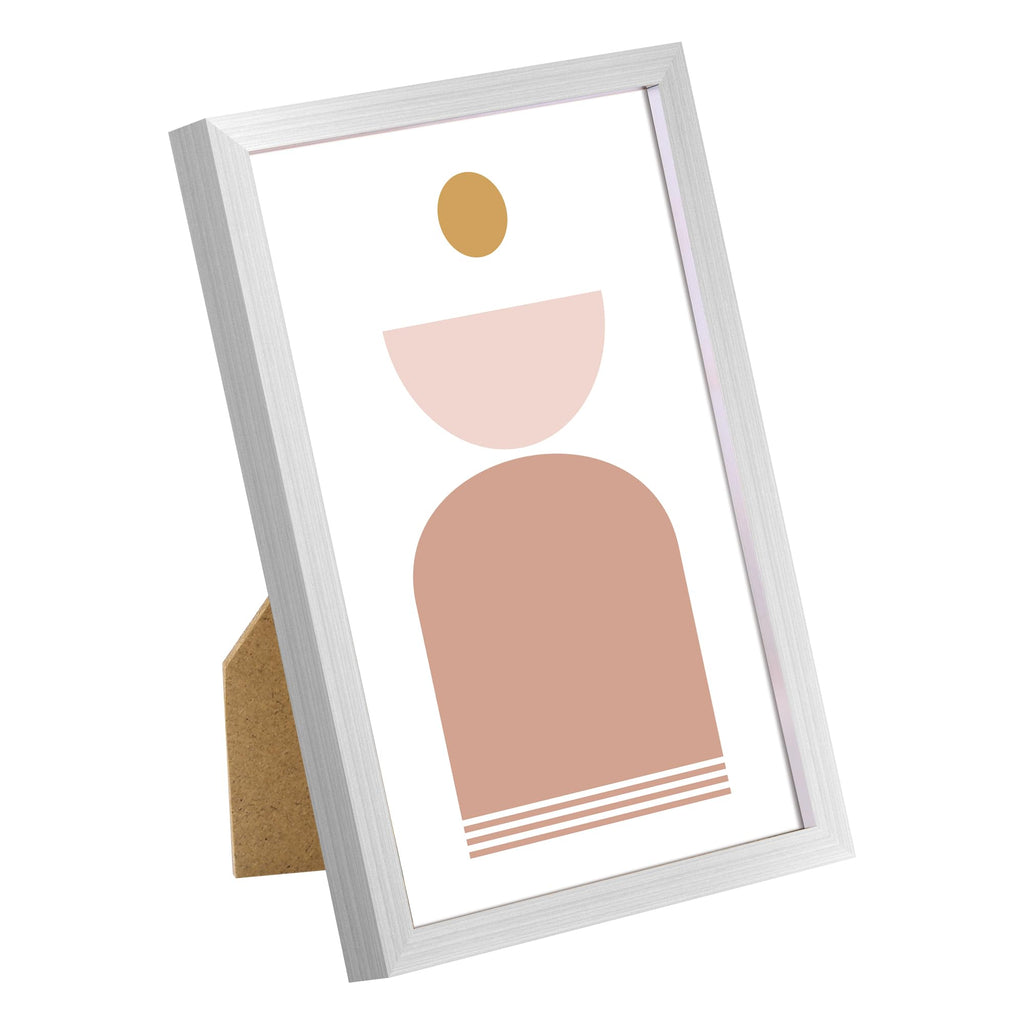 upsimples 5x7 Picture Frame Set of 3, Made of High Definition Glass for 5 x 7 Black Frames, Wall and Tabletop Display Thin Border Photo Frame for Home Décor