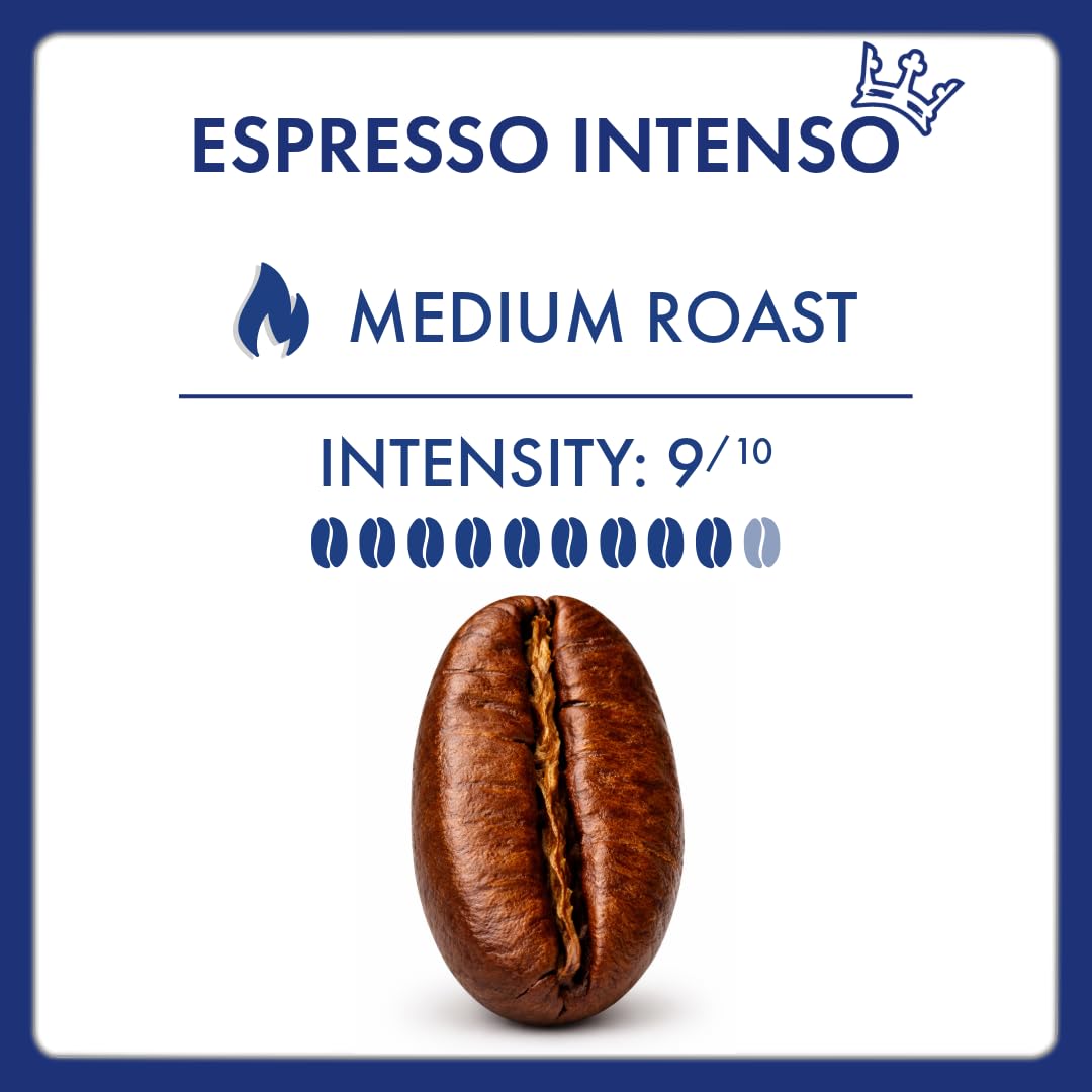 Caffè Borbone Crema Superiore Whole Bean Coffee, Arabica and Robusta Blend, Medium Roast, 2.2 lb Bag (Pack of 1)