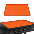 28 Inch Silicone Griddle Cover, Heavy Duty Food Grade Griddle Mat for Blackstone Grill Top, Year-round Protective Cover for Keep Surface Clean, Orange