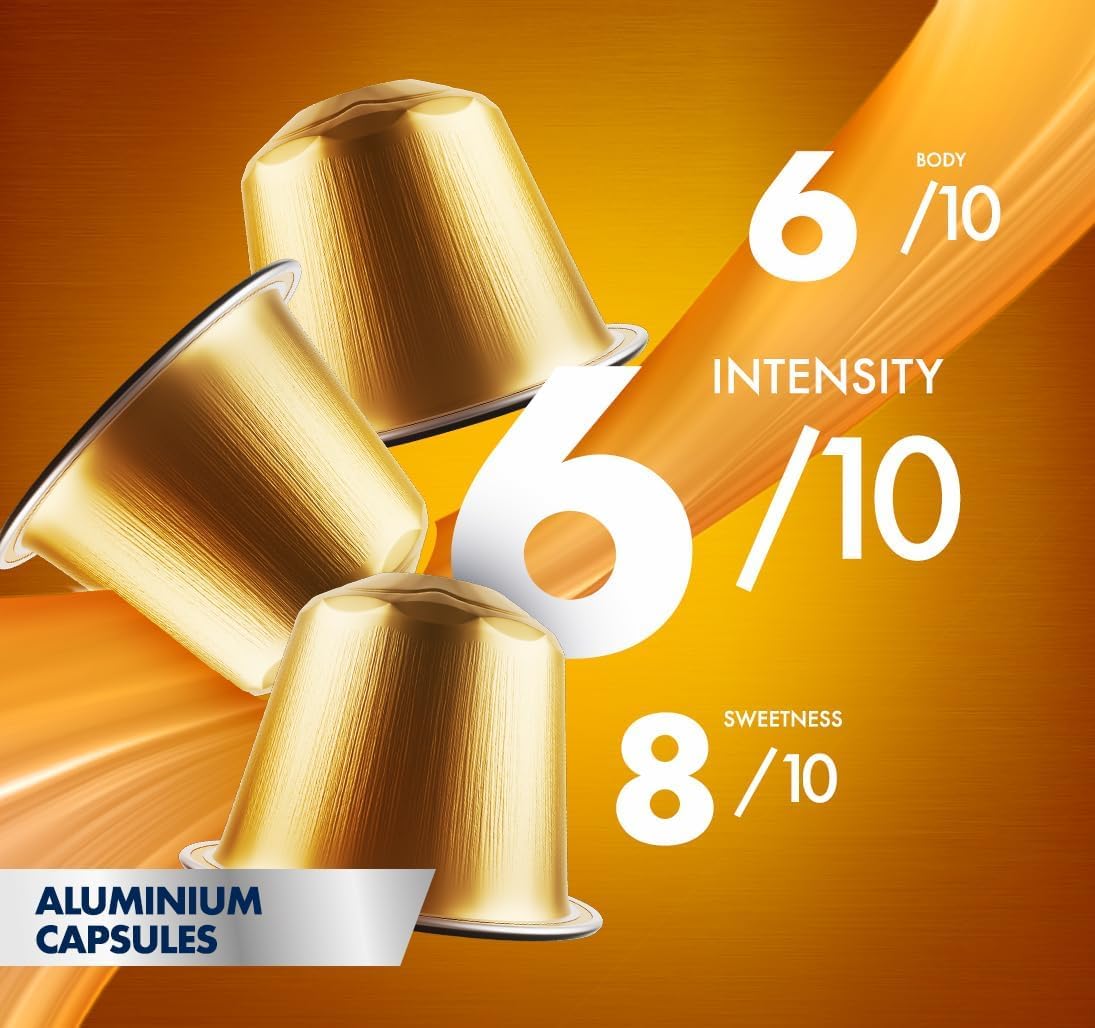Caffè Borbone Espresso Intenso Aluminum Capsules Compatible with Nespresso Original Machines, Dark Roast, 100 Count