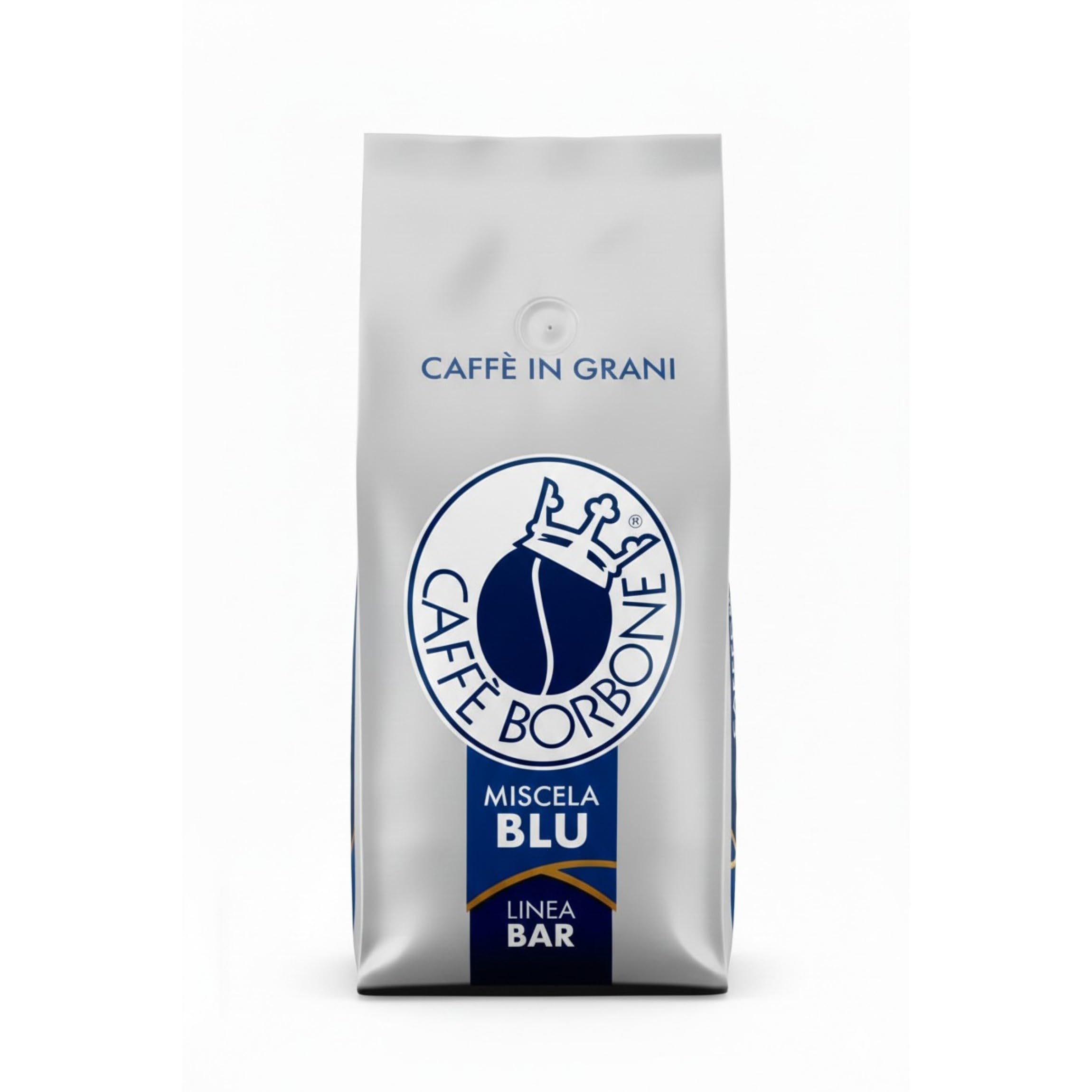 Caffè Borbone Whole Bean Coffee, Medium-Dark Roast DEK Blend, Decaffeinated Italian Coffee, 2.2 lb Bag (Pack of 2)
