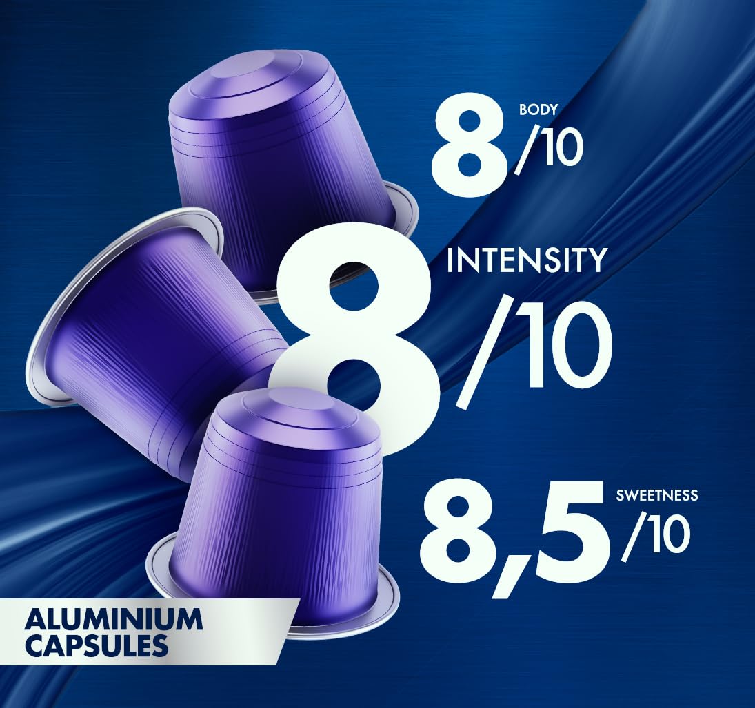 Caffè Borbone Espresso Intenso Aluminum Capsules Compatible with Nespresso Original Machines, Dark Roast, 100 Count