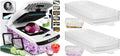 8 in 1 Vegetable Chopper + 2pcs Silicone Lid