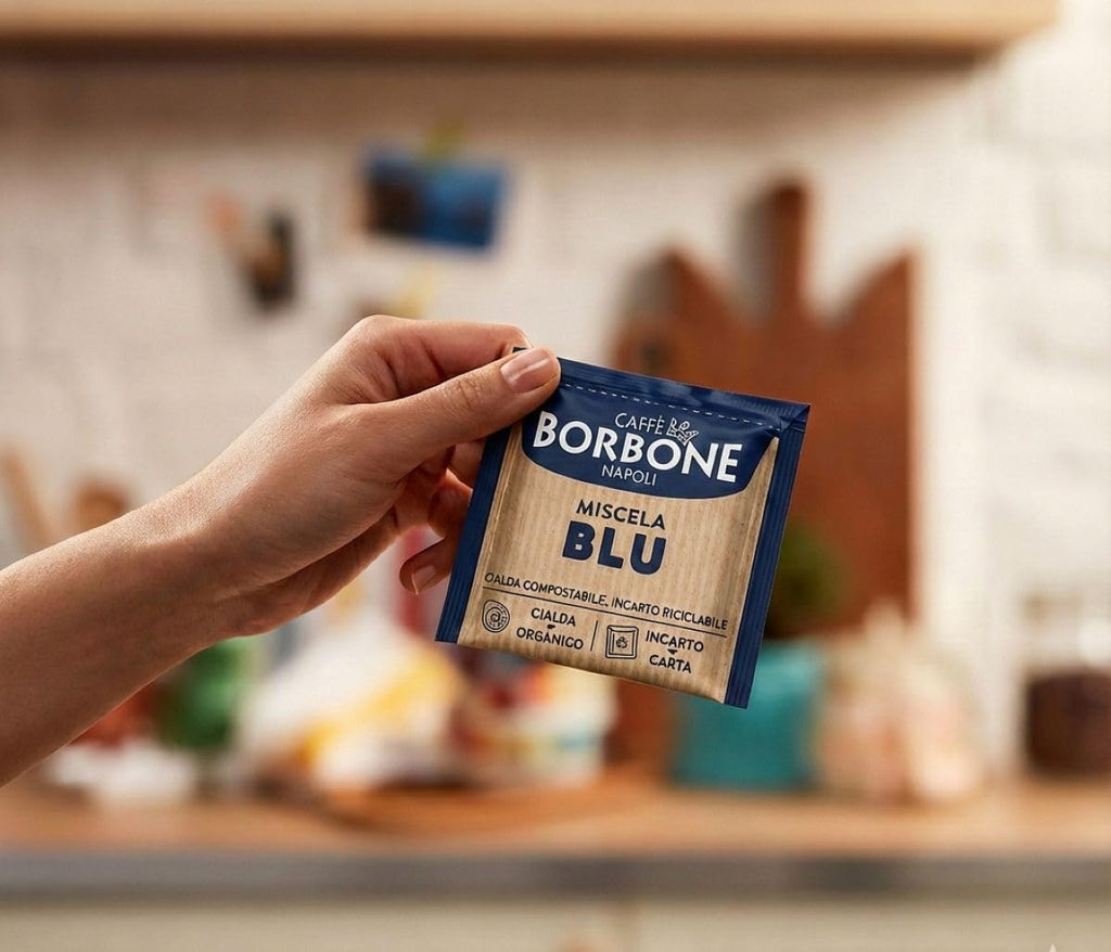 Caffè Borbone Espresso Paper Pods, Blue Blend, Balanced and Full-Bodied, Medium Roast ESE Pods, Authentic Italian Espresso - 150 Count