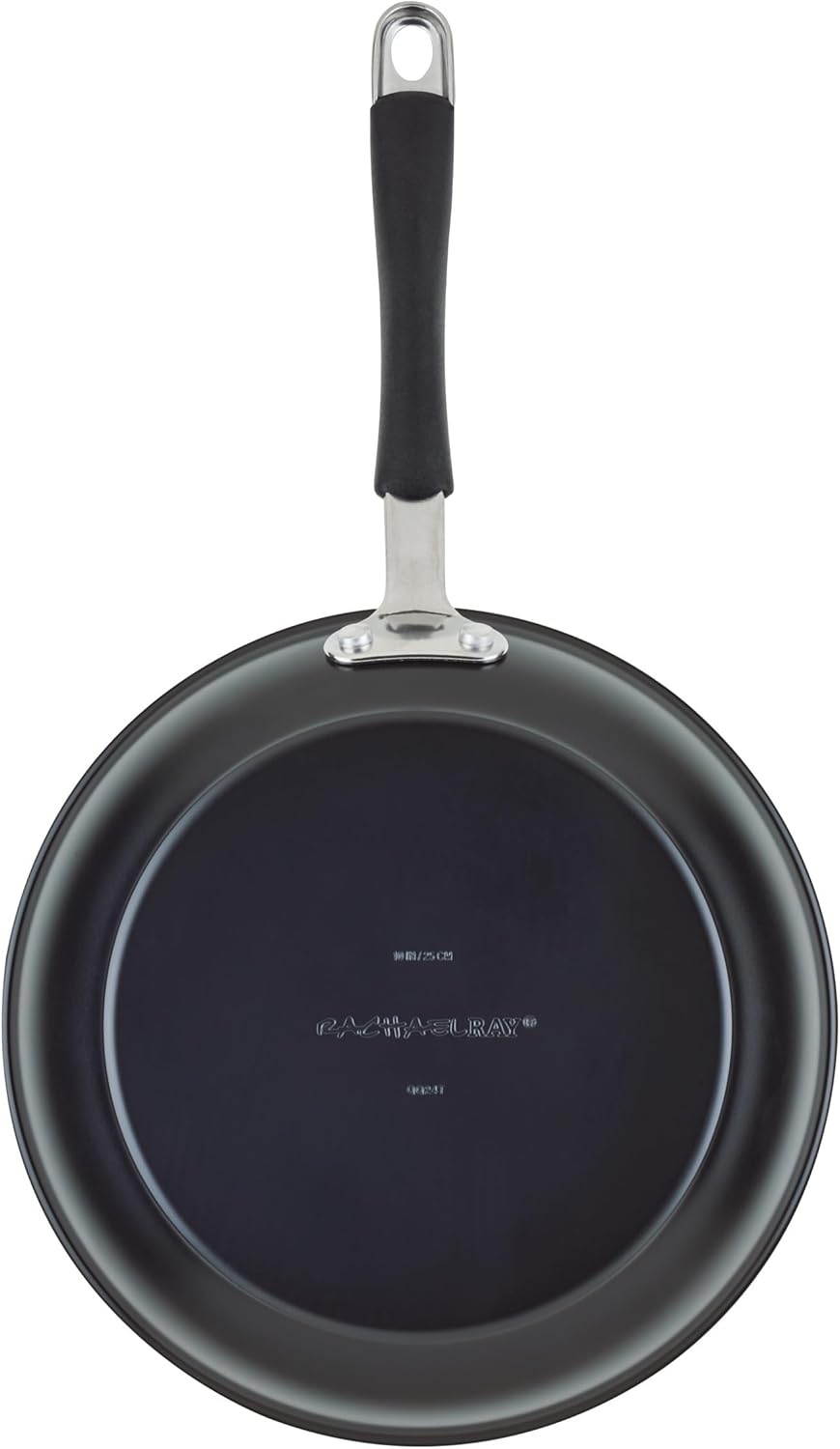 Rachael Ray - 16802 Rachael Ray Cucina Nonstick Cookware Pots and Pans Set, 12 Piece, Sea Salt Gray