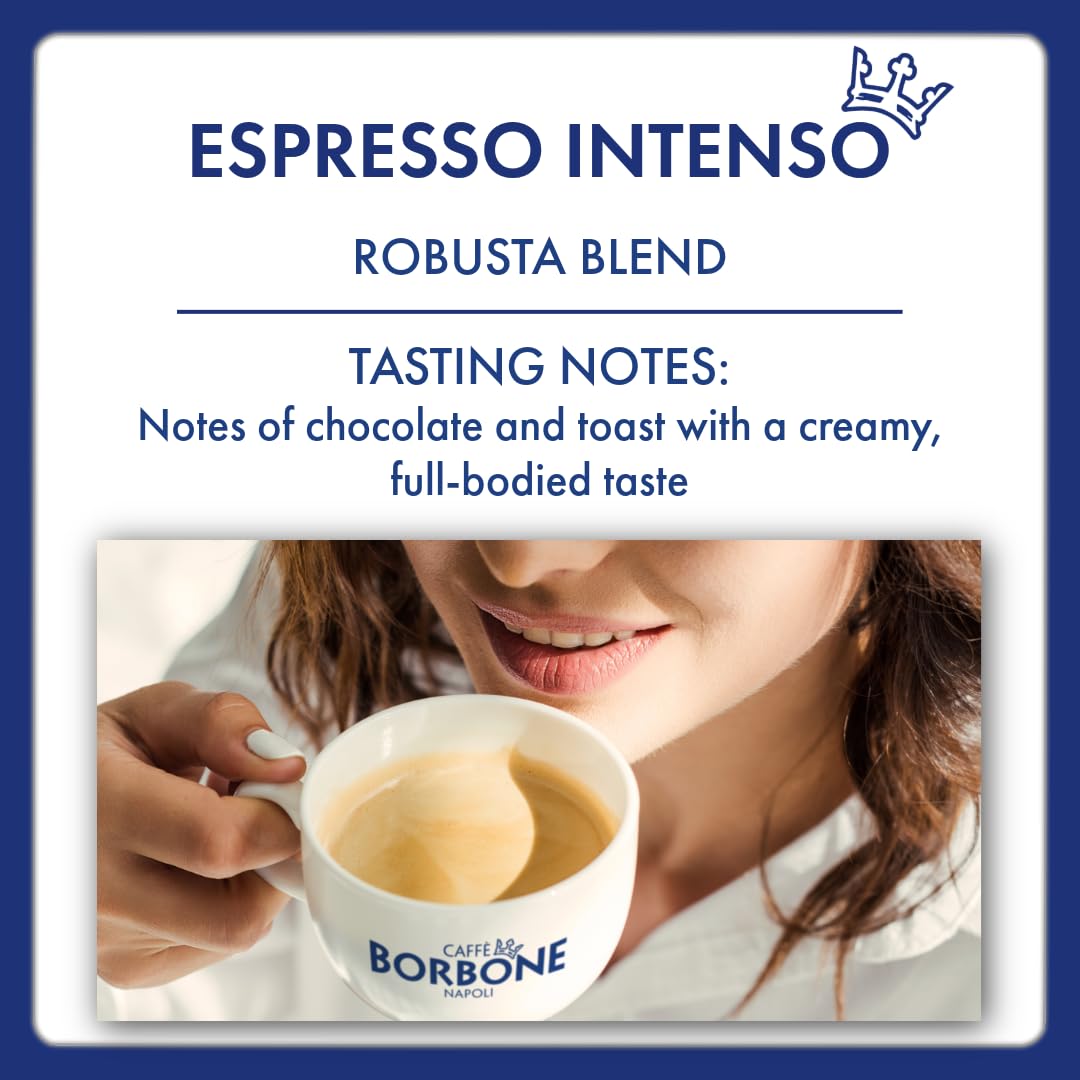 Caffè Borbone Crema Superiore Whole Bean Coffee, Arabica and Robusta Blend, Medium Roast, 2.2 lb Bag (Pack of 1)
