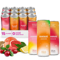 Moment Botanical Soda (Shark Tank) - Calm, Clarity & Relaxation with L-Theanine & Ashwagandha - Non Alcoholic Drinks for Adults - Sparkling Adaptogen Drink - 0 Sugar 0 Caffeine - 12 Pack 11.5 fl oz