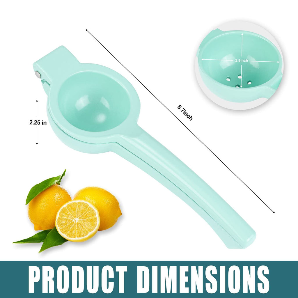 Manual Juicer Citrus Lemon Squeezer, Fruit Juicer Lime Press Metal, Professional Hand Juicer Kitchen Tool(Yellow）
