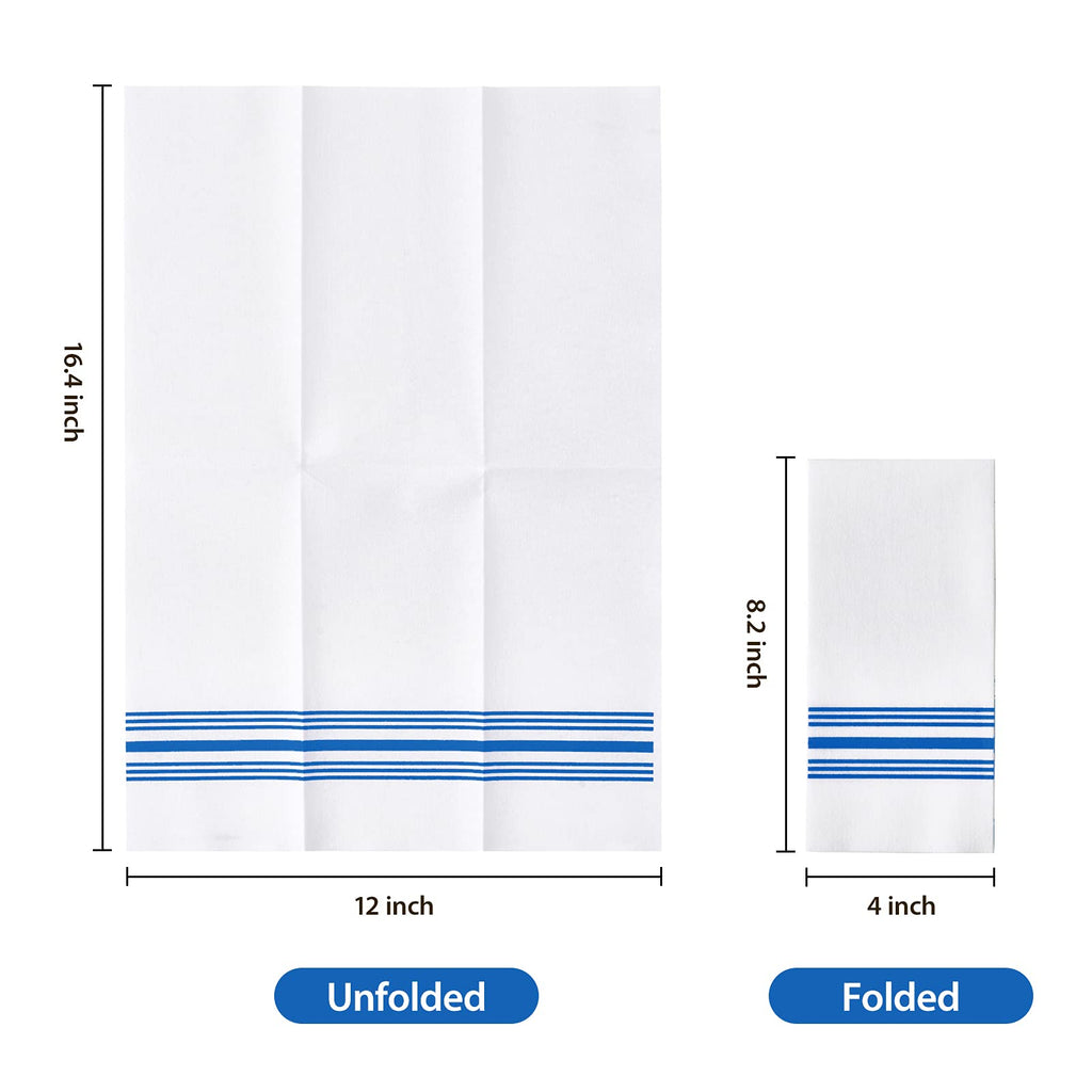 Vplus 150 PACK Guest Towels Disposable Bathroom, Decorative Bathroom Napkins, Soft, and Absorbent Disposable Paper Hand Towel for Dinners, Kitchen, Parties, Weddings, Christmas Party