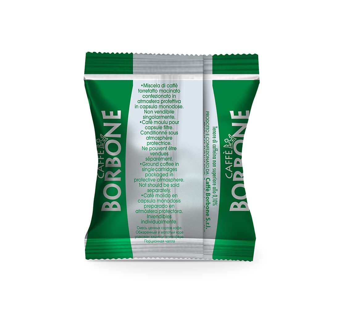 Caffè Borbone Blue Blend Nespresso Compatible Espresso Coffee Pods, 100 Count Espresso Pods