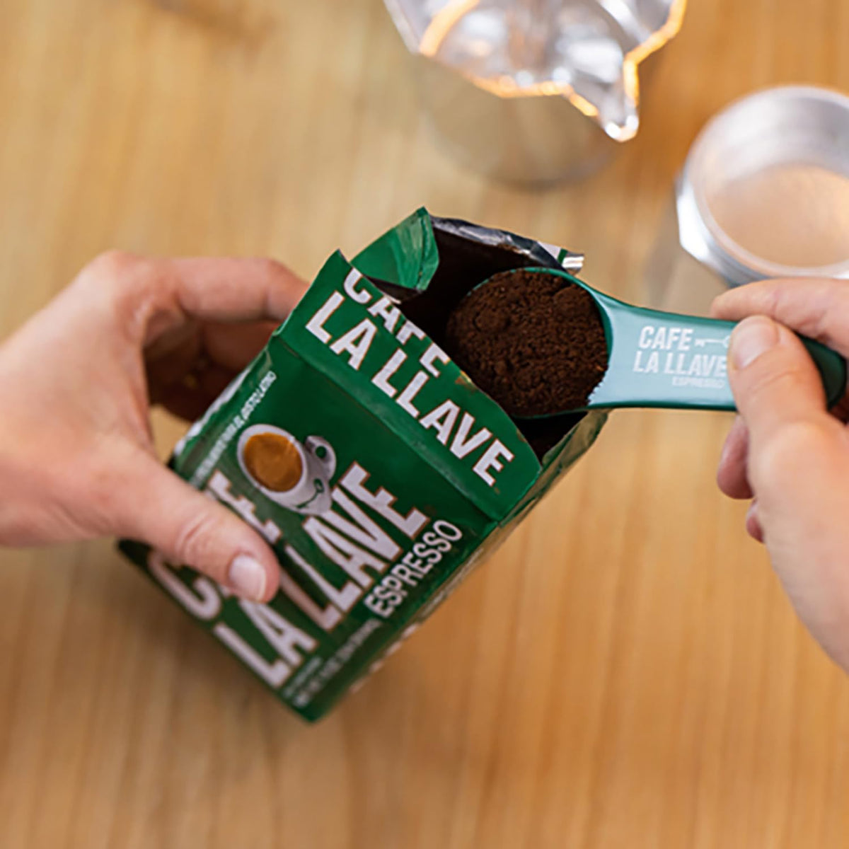 Café La Llave Espresso Ground Coffee, Dark Roast, 10 OZ, Pack of 4