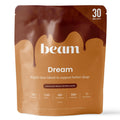 Beam Dream Sleep Powder – Sleep Aid for Adults with Melatonin, Magnesium, L-Theanine, Reishi Mushroom & Apigenin Sleep Supplement, Sleepy Cocoa Bedtime Drink Mix, Brownie Batter Flavor, 30 Servings