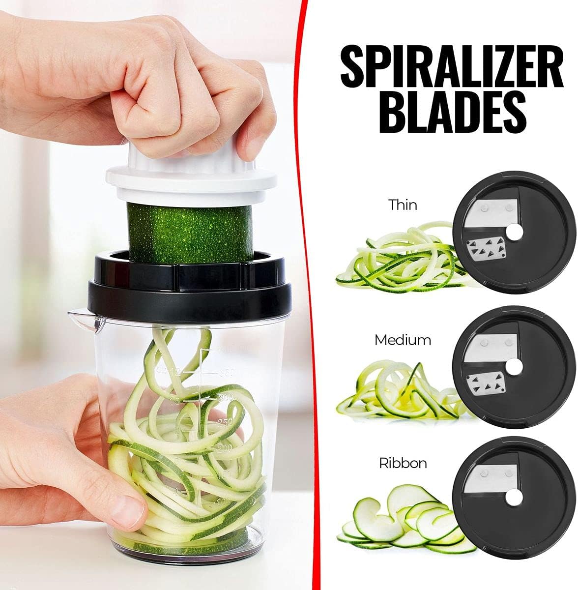 fullstar Spiralizer 6 in 1 + 34 Pack Food Container