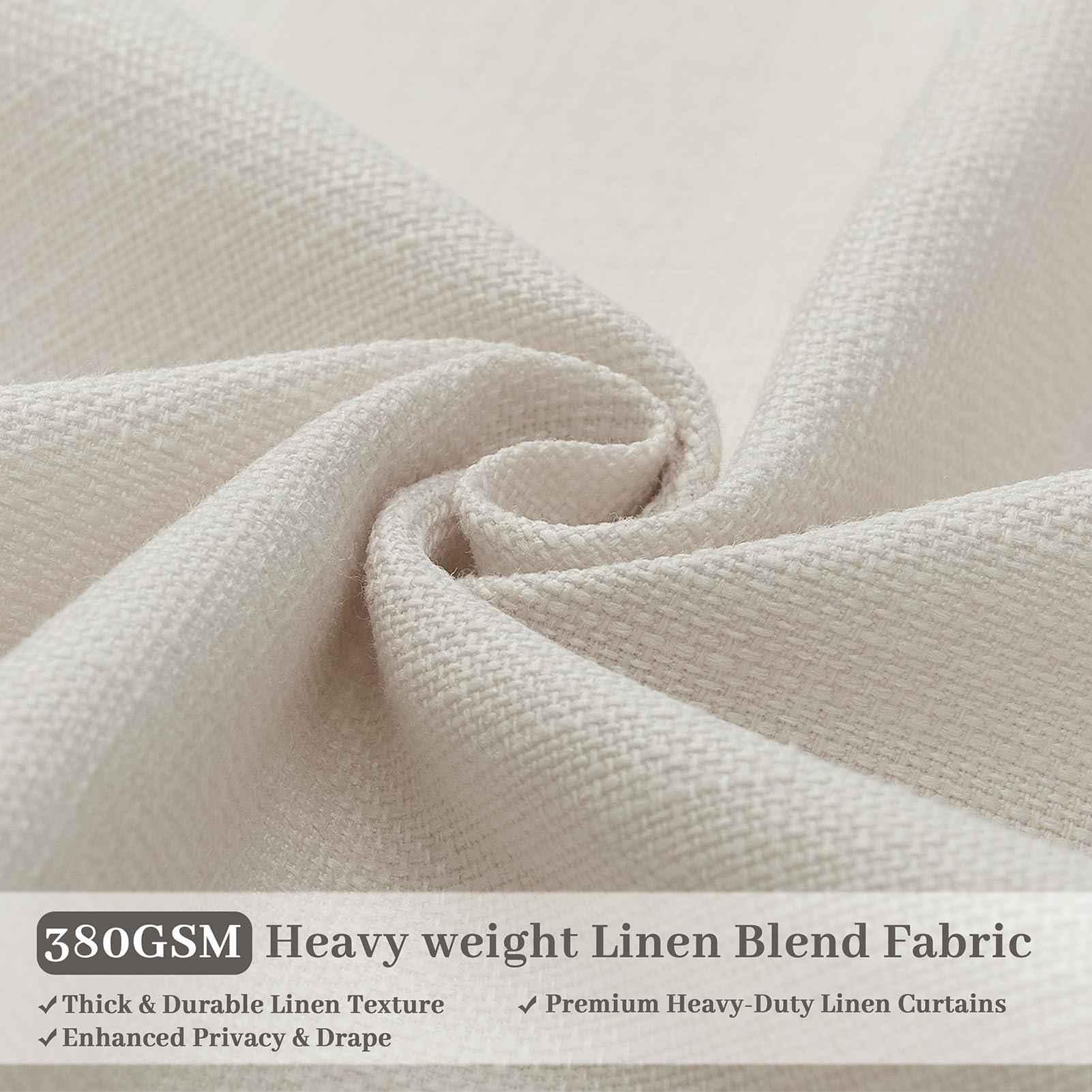 Pinch Pleated Linen Curtains 96 Inches Extra Long Olive Green Drapes, Thick Linen Light Filtering Memory Trained Pleat Curtain for Living Room and Bedroom Privacy 2 Panels Texture with Back Tab